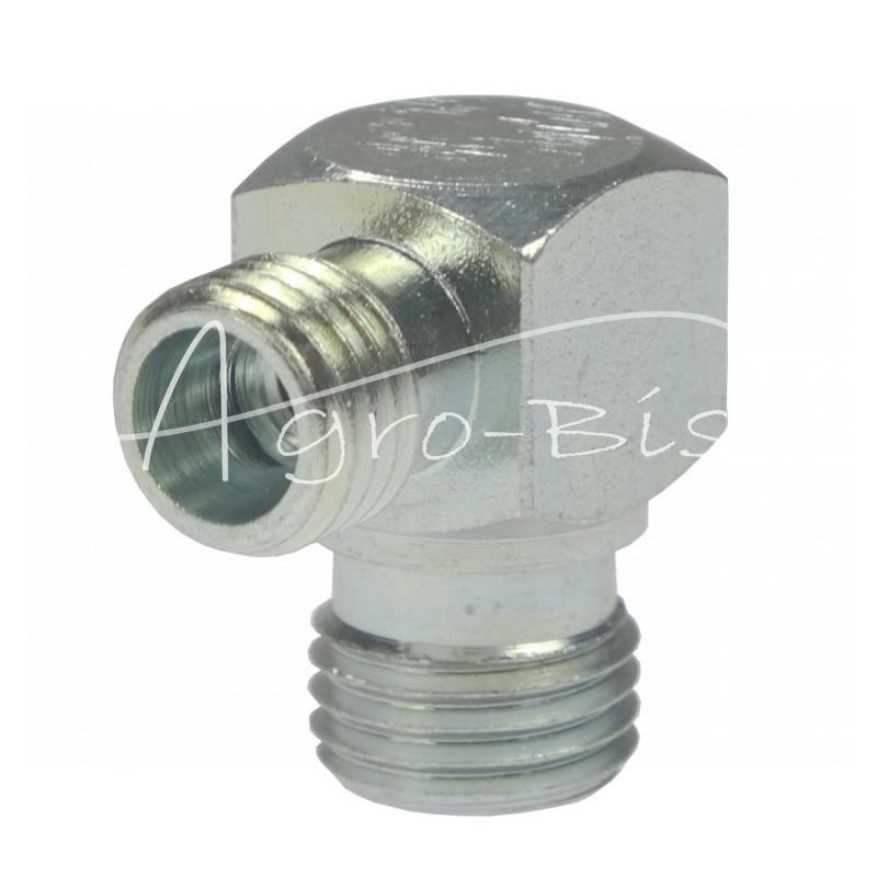 5 vnt - Jungtis - hidraulinė jungtis - alkūnė 90 BB M14x1.5 - M12x1.5 8L/6L - HS260