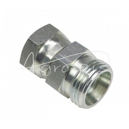 5 vnt - Hidraulinė jungtis - tiesi AB M22x1.5 - M27x2 15L/18L seno tipo kūgis be O žiedo - HS93