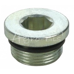 5 vnt - Metrinis srieginis hidraulinis kištukas su šešiakampiu lizdu - Allen raktas M33x2 - KHM33X2