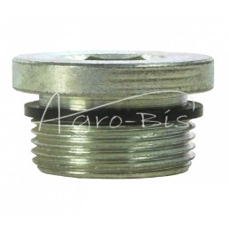 5 vnt - Metrinis srieginis hidraulinis kištukas su šešiakampiu lizdu - Allen raktas M33x2 - KHM33X2