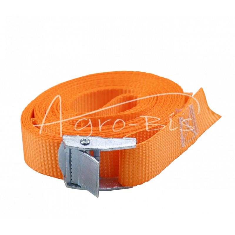5 vnt - Transportavimo diržas su savaime užsifiksuojančia sagtimi 250 kg, diržo plotis 25 mm, ilgis 6 m MORGA - PT400KG6M25M