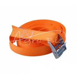 5 vnt - Transportavimo diržas su savaime užsifiksuojančia sagtimi 250 kg, diržo plotis 25 mm, ilgis 6 m MORGA - PT400KG6M25M