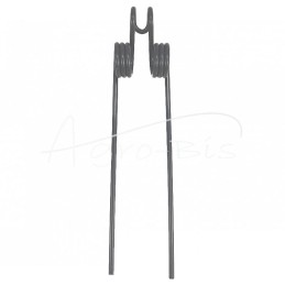 5 vnt - MORGA milteliniu būdu dažytas „Pottinger“ rotacinio grėblio dantis - 200060170M