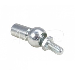 5 vnt - Ašinė stūmimo rutulinė jungtis DIN 71802, sriegis 2 x M8 MORGA , - 7180208P