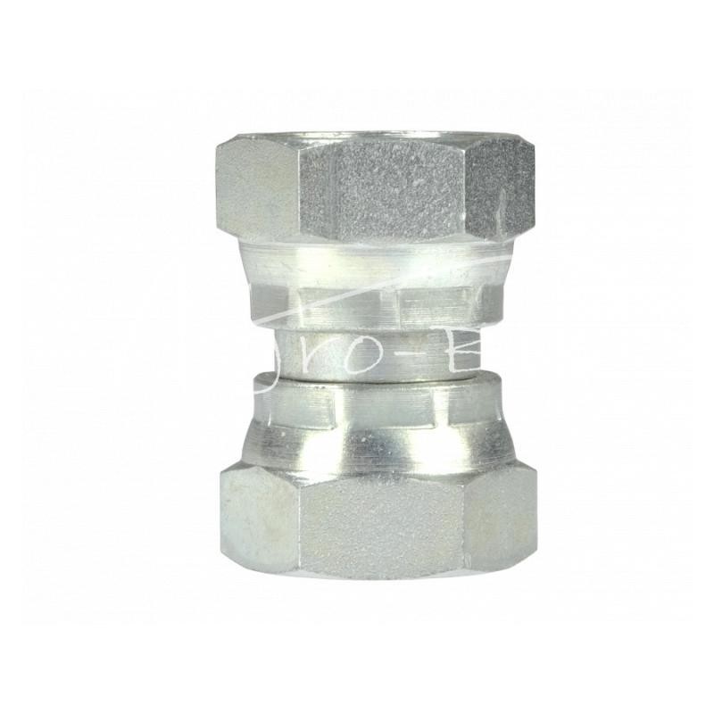 5 vnt - Jungtis - hidraulinė jungtis - tiesi, vidinė AA sriegio, M22x1.5 - M22x1.5 15L/15L - HS244