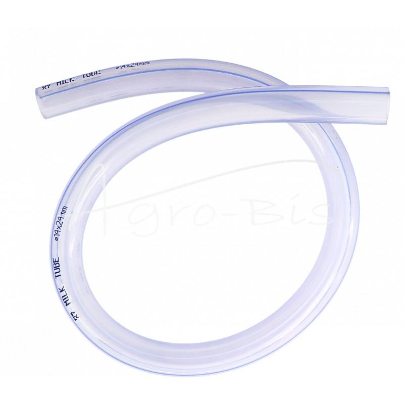 5 vnt - PVC pieno žarna 14x24 mm - mėlynos juostelės melžimo aparatui ZAGRODA - 9569000.8ZA