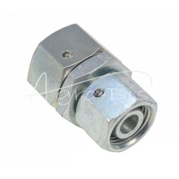 5 vnt - Jungtis - hidraulinė jungtis - tiesi, vidinė AA sriegio, M22x1.5 - M16x1.5 su 2 veržlėmis - KZAA13/08