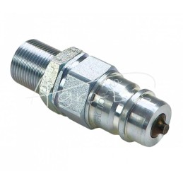 5 vnt - Hidraulinė greitoji jungtis, ilga kištukas, M22x1.5, išorinis sriegis, EURO - 1/2WL