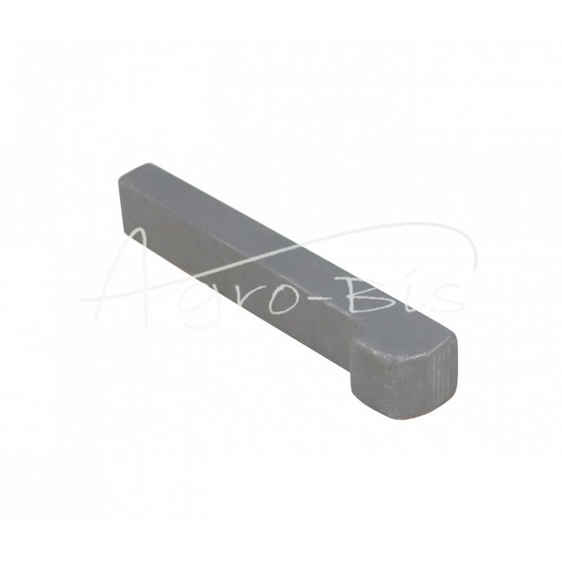 5 vnt - Nosies pleištas 12x8x60 DIN6887 plienas C45 MORGA - 12x8x60NM