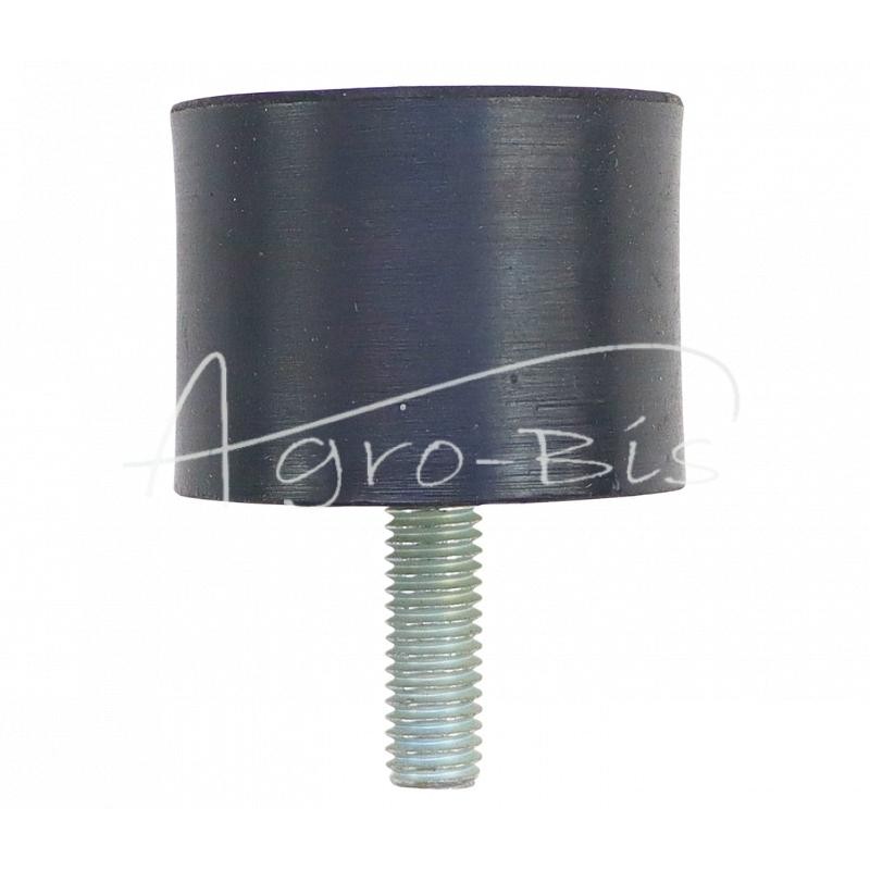 5 vnt - Guminis-metalinis bamperis 40x30 vieno varžto bamperis - Pw40x30/1