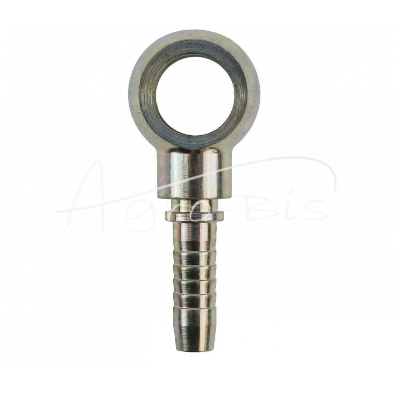 5 vnt - Hidraulinė jungtis - kilpelės antgalis RNM DN10 D18 6081.1310 - RNMDN10D18