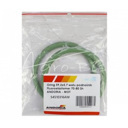 5 vnt - O-žiedo sandariklis 59.2x5.7 O-žiedas su fluoru kėlimo velenui Ursus C-360 70-80 Sh ANDORIA . - 54510316AM