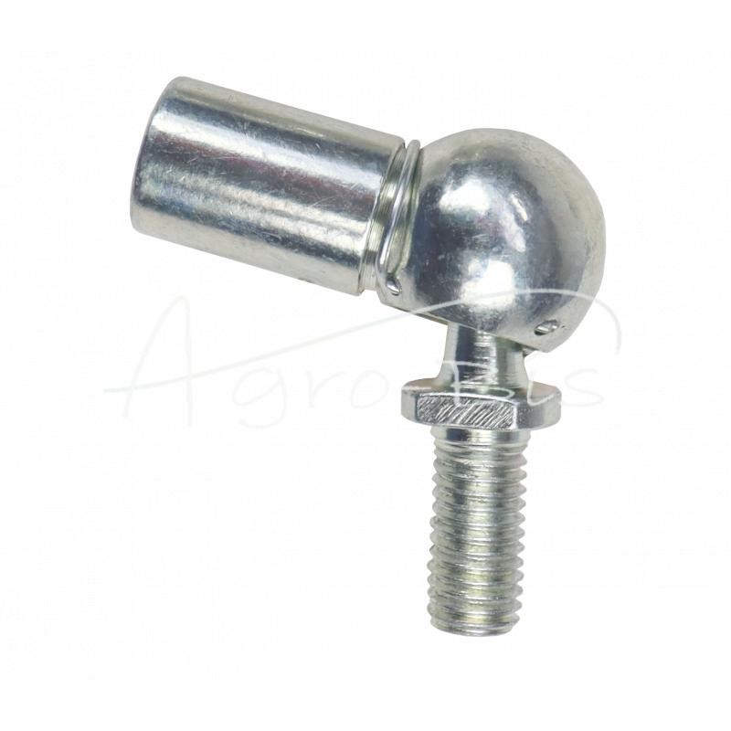 5 vnt - Kampinis šarnyras su spaustuku DIN 71802 sriegis M10, M10 kairysis MORGA - 7180210L