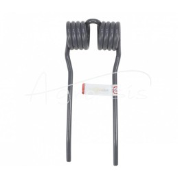 5 vnt - Pikapas spyruoklinis dantis 9862900, milteliniu būdu dengtas Claas MORGA - 9862900M