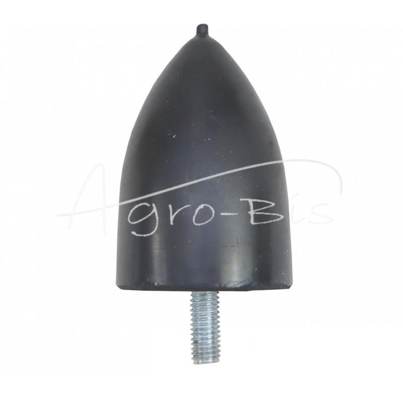 5 vnt - Universalus kūginis guminis bamperis 65x45 su vienu M8 varžtu - OG65X45