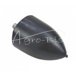 5 vnt - Universalus kūginis guminis bamperis 65x45 su vienu M8 varžtu - OG65X45