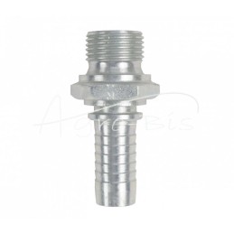 5 vnt - Hidraulinės jungties antgalis AGR DN16 5/8" BSP S24 Premium HYDRAL - AGRDN16G5/8H