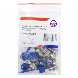 5 vnt - M6x90 tepalo antgalių rinkinys, 5 vnt., mėlynas tepalo antgalio dangtelis PZL HYDRAL - 714120690NH