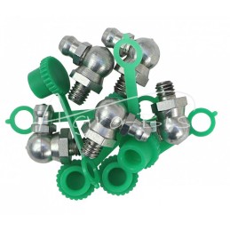 5 vnt - M6x90 tepalo antgalių rinkinys, 5 vnt., žalias tepalo antgalio dangtelis PZL HYDRAL - 714120690ZH