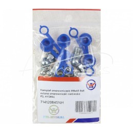 5 vnt - M8x45 tepalo antgalių rinkinys, 5 vnt., mėlynas tepalo antgalio dangtelis PZL HYDRAL - 714120845NH