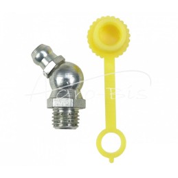 5 vnt - M8x45 tepalo antgalių rinkinys, 5 vnt., geltonas tepalo antgalio dangtelis PZL HYDRAL - 714120845ZUH
