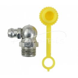 5 vnt - Tepimo antgalių rinkinys M10x90 5 vnt., tepalo antgalio dangtelis geltonas PZL HYDRAL - 714121090ZUH