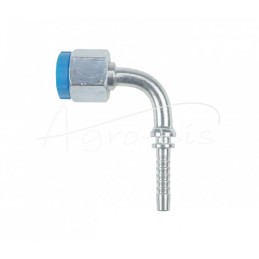 5 vnt - Hidraulinis antgalis ORFS 90° DN06 11/16 - 16 CATERPILLAR HYDRAL - ORFS90DN06G11/16SH