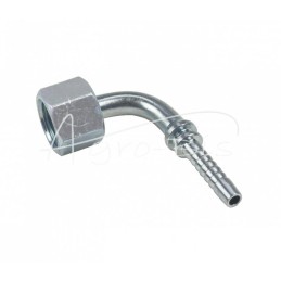 5 vnt - Hidraulinis antgalis ORFS 90° DN06 11/16 - 16 CATERPILLAR HYDRAL - ORFS90DN06G11/16SH