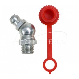 5 vnt - M8x45 tepalo antgalių rinkinys, 5 vnt., raudonas tepalo antgalio dangtelis PZL HYDRAL - 714120845CH