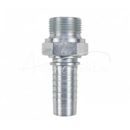 5 vnt - Hidraulinės jungties antgalis AGR DN20 3/4" BSP S27 Premium HYDRAL - AGRDN20G3/4H