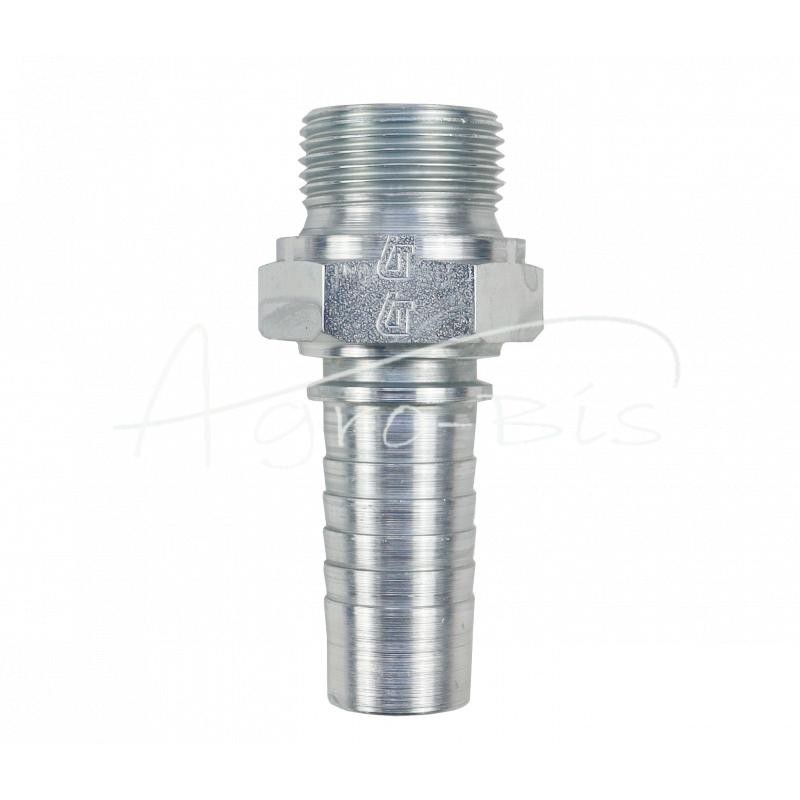 5 vnt - Hidraulinės jungties antgalis AGR DN20 3/4" BSP S27 Premium HYDRAL - AGRDN20G3/4H