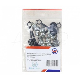 5 vnt - M6x45 tepalo antgalių rinkinys, 5 vnt., juodas tepalo antgalio dangtelis PZL HYDRAL - 714120645CZH