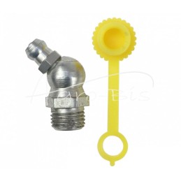 5 vnt - Tepimo antgalių rinkinys M10x45 5 vnt., tepalo antgalio dangtelis geltonas PZL HYDRAL - 714121045ZUH