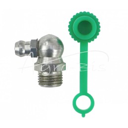 5 vnt - Tepimo antgalių rinkinys M10x90 5 vnt., žalias tepalo antgalio dangtelis PZL HYDRAL - 714121090ZH