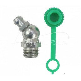 5 vnt - Tepimo antgalių rinkinys M10x45 5 vnt., žalias tepalo antgalio dangtelis PZL HYDRAL - 714121045ZH