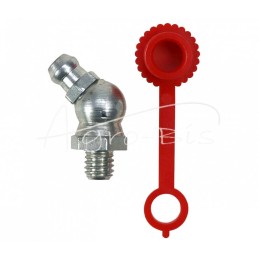 5 vnt - M6x45 tepalo antgalių rinkinys, 5 vnt., raudonas tepalo antgalio dangtelis PZL HYDRAL - 714120645CH