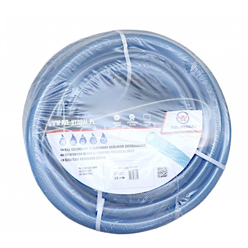 Sustiprinta PVC techninė žarna 25X4 6bar PZL - HYDRAL - PVCDN25X4H