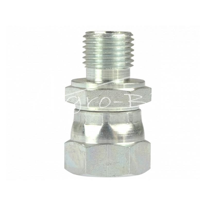 5 vnt - Hidraulinės jungties jungtis – tiesi AB M16x1.5 - 1/4" 10L/60° - HS135