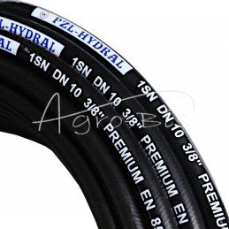 5 vnt - Hidraulinė žarna užspaudžiamai DN10, viengubo pynimo, 180 barų HYDRAL - 10SN1W50HMB