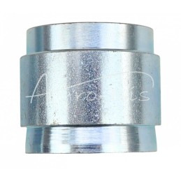 5 vnt - Gofruotos tefloninės žarnos DN-25K užspaudžiamoji mova PTFE sunkvežimių žarnoms PZL-Hydral - 45/P