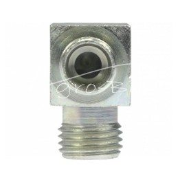 5 vnt - Hidraulinės jungties alkūnė 90 BB M14x1 - M12x1.5 8L/8LL - HS258