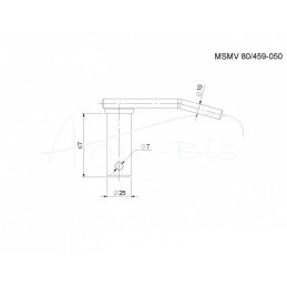 5 vnt - Viršutinis kablio kaištis C-385 Rolmus kaištis - 80459050/pl