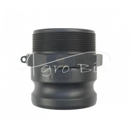 5 vnt - „Camlock“ jungties kištukas, F tipo, polipropilenas, PP, 3" x 76 mm, PZL HYDRAL - ZCPF76H