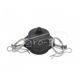 5 vnt - „Camlock“ nuolatinės srovės jungties dangtelis, 16 barų, polipropilenas, PP, 3/4 colio x 19 mm, PZL HYDRAL - ZCDPC19H