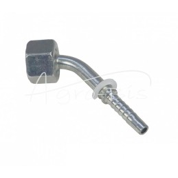 5 vnt - Metrinis kampinis antgalis, vidinis sriegis, DKOL 45°, DN06 12L, M18x1.5, Premium HYDRAL - DKOL45DN06M18x1.5H