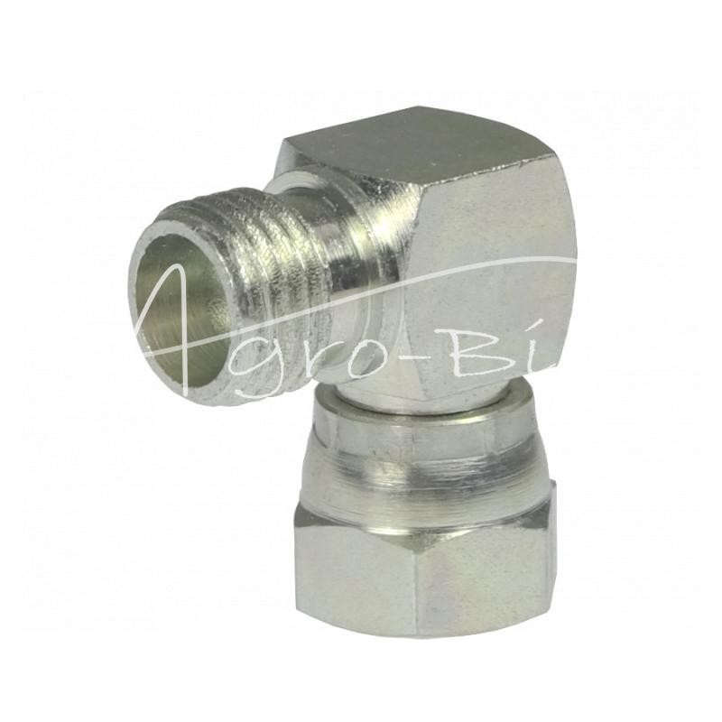 5 vnt - Hidraulinė alkūnė 90 AB M14x1.5 - M14x1.5 8L/8L - HS337