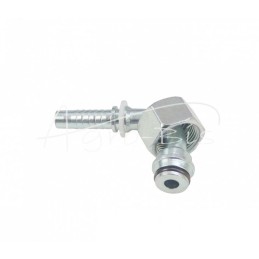 5 vnt - Užlenkiamas antgalis metrinis kampinis vidinis sriegis DKOL 90° DN10 16L M22x1.5 Premium HYDRAL - DKOL90DN10M22x1.5H