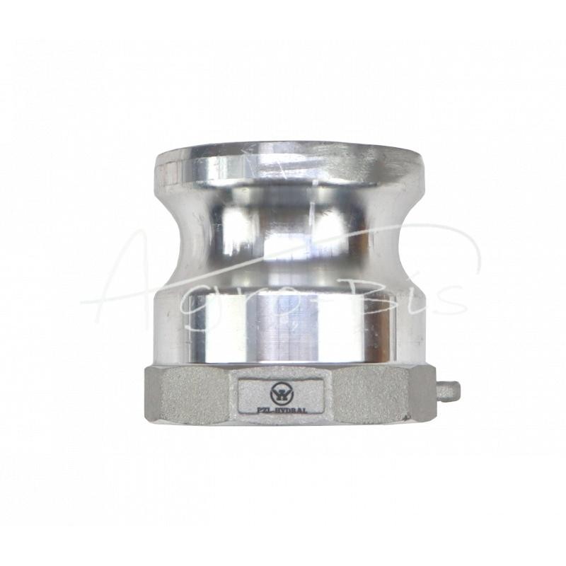 5 vnt - „Camlock“ jungties greito prijungimo kištukas, A tipo, aliuminis, 1 1/2 colio x 38 mm, PZL HYDRAL - ZCA38H