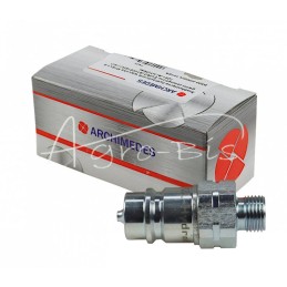 5 vnt - Hidraulinės greitos jungties kištukas M16x1.5 išorinis sriegis EURO HYDRAL PREMIUM - HP082L1016PH