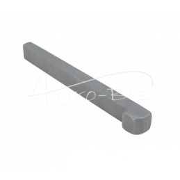 5 vnt - Nosies pleištas 12x8x100 DIN6887 plienas C45 MORGA - 12x8x100NM